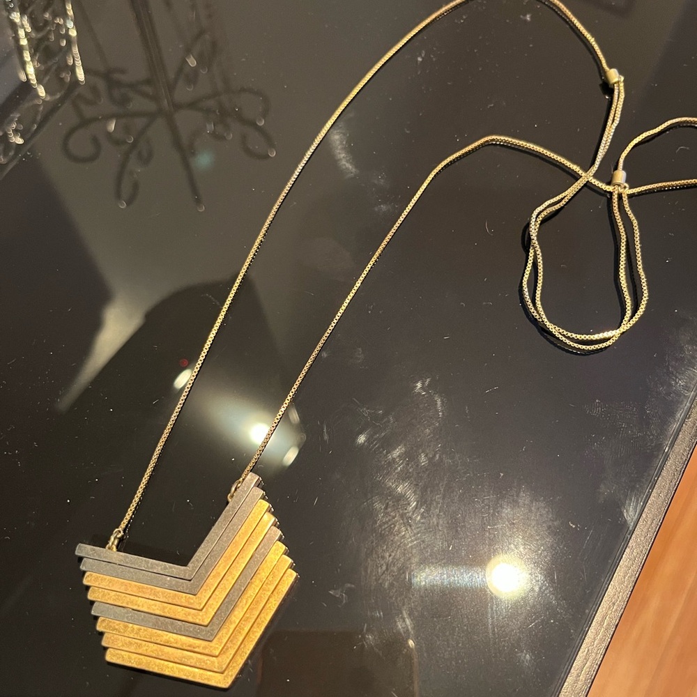 Madewell Arrowstack Necklace